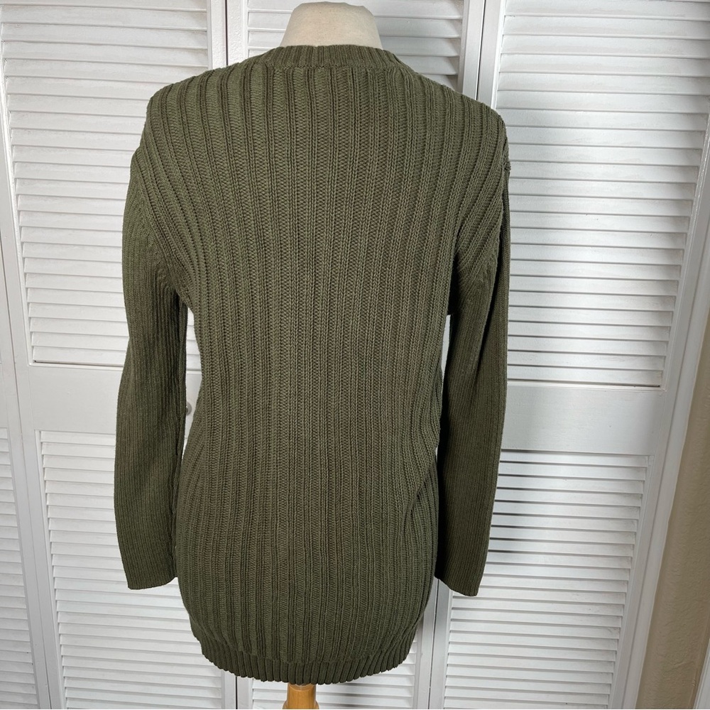 CAbi Aerial Green Knit Cardigan Sweater 
Size:‎ Small - Picture 7 of 12